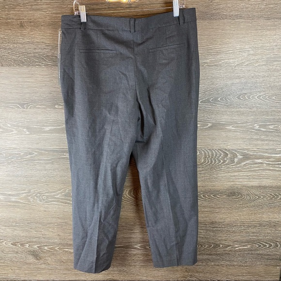 Nordstrom Signature Charcoal wool pants NWT - Picture 7 of 8